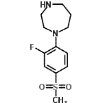 CAS 登录号：849924-88-5， 1-[2-氟-4-(甲基磺酰基)苯基]-1,4-二氮杂环庚