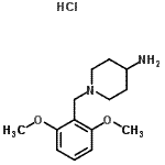 CAS#: 849925-08-2, 1-(2,6-Dimethoxybenzyl)-4-piperidinamine hydrochloride (1:1)