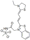 CAS#: 85006-15-1, 2-[3-(3-Ethylthiazolidin-2-Ylidene)Prop-1-Enyl]-3-[2-[(Methylsulphonato)Amino]-2-Oxoethyl]Benzothiazolium