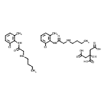 CAS 登录号：85006-30-0， N<sup>2</sup>-丁基-N-(2-氯-6-甲基苯基)甘氨酰胺2-羟基-1,2,3-丙烷三羧酸酯(2:1)
