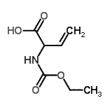 CAS#: 850144-92-2, 2-[(Ethoxycarbonyl)amino]-3-butenoic acid