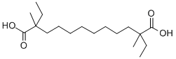 CAS#: 85018-92-4, 2,11-Diethyl-2,11-Dimethyl-Dodecanedioic Acid