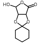 CAS#: 85029-84-1, 6'-Hydroxydihydrospiro[cyclohexane-1,2'-furo[3,4-d][1,3]dioxol]-4'(3a'H)-one