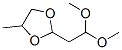 CAS 登录号：85030-52-0， 2-(2,2-二甲氧基乙基)-4-甲基-1,3-二氧戊环