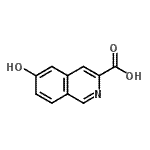 CAS#: 850305-96-3, 6-Hydroxy-3-isoquinolinecarboxylic acid