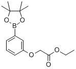 CAS#: 850411-07-3, 3-(Ethoxycarbonyl)methoxyphenylboronic acid, pinacol ester