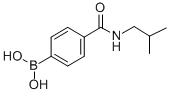 CAS 登录号：850568-13-7， 4-(异丁基氨基羰基)苯硼酸