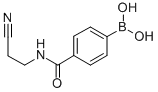 CAS 登录号：850568-16-0， 4-(2-氰基乙基氨基羰基)苯硼酸