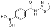 CAS 登录号：850568-30-8， N-(噻唑啉-2-基)4-硼酸基苯甲酰胺