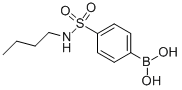 CAS 登录号：850589-32-1， 4-(N-丁基磺酰氨基)苯硼酸