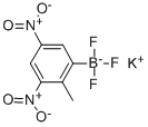 CAS 登录号：850623-72-2， (3,5-二硝基-2-甲基苯基)三氟硼酸钾