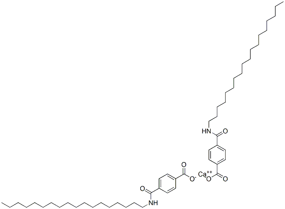 CAS 登录号：85068-65-1， 4-[(十八烷基氨基)羰基]-苯甲酸钙盐(2:1)