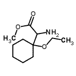 CAS#: 85093-63-6, Methyl amino(1-ethoxycyclohexyl)acetate