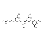 CAS#: 85099-24-7, 1,19-Dichloro-4,7,10,13-tetrakis(3-chloro-2-hydroxypropyl)-4,7,10,13,16-pentaazanonadecane-2,18-diol