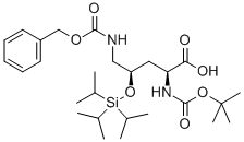 CAS#: 850996-84-8, (2S,4R)-5-Benzyloxycarbonylamino-2-Tert-Butoxycarbonylamino-4-Triisopropylsilanyloxy-Pentanoic Acid