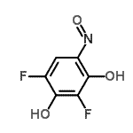 CAS#: 851128-76-2, 2,4-Difluoro-6-nitroso-1,3-benzenediol