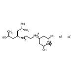 CAS#: 85117-91-5, N,N'-Bis(2,6-dihydroxy-4-heptanyl)-1,2-ethanediaminium dichloride