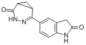 CAS 登录号:85123-65-5, 5-(2,3-二氢-2-氧代-1H-吲哚-5-基)-3,4-二氮杂双环(4.1.0)庚-4-烯-2-酮