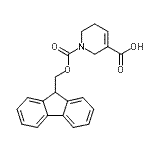CAS#: 851292-43-8, 1-[(9H-Fluoren-9-ylmethoxy)carbonyl]-1,2,5,6-tetrahydro-3-pyridinecarboxylic acid