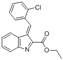 CAS#: 85137-89-9, 3-(2-Chlorobenzylidene)-3H-Indole-2-Carboxylic Acid Ethyl Ester
