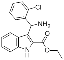 CAS 登录号：85137-98-0， 3-[氨基(2-氯苯基)甲基]-2-吲哚羧酸乙酯