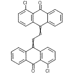 CAS#: 85153-40-8, 10,10'-(1,2-Ethanediylidene)bis(1-chloro-9(10H)-anthracenone)