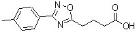 CAS 登录号：851628-34-7， 4-[3-(4-甲基苯基)-1,2,4-恶二唑-5-基]丁酸