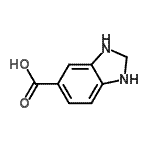 CAS#: 851669-20-0, 2,3-Dihydro-1H-benzimidazole-5-carboxylic acid