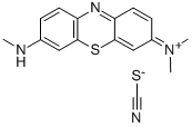 CAS 登录号：85169-01-3， 天青 B 硫氰酸盐