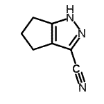 CAS#: 851776-29-9, 1,4,5,6-Tetrahydrocyclopenta[c]pyrazole-3-carbonitrile