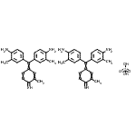 CAS#: 85188-02-9, 4,4'-[(4-Imino-3-methyl-2,5-cyclohexadien-1-ylidene)methylene]bis(2-methylaniline) sulfate (2:1)