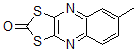 CAS 登录号：85188-88-1， 6-甲基[1,3]二硫杂环戊烯并[4,5-b]喹喔啉-2-酮