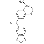 CAS#: 851958-67-3, 1,3-Benzodioxol-5-yl(3-ethoxy-4-methoxyphenyl)methanone