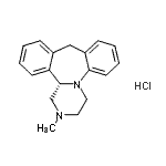 CAS#: 85201-40-7, (14bS)-2-Methyl-1,2,3,4,10,14b-hexahydrodibenzo[c,f]pyrazino[1,2-a]azepine hydrochloride (1:1)
