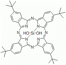 CAS#: 85214-70-6, Dihydroxy[2,9,16,23-tetrakis(1,1-dimethylethyl)-29H,31H-phthalocyaninato(2-)-N29,N30,N31,N32]-Silicon