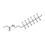 CAS#: 852527-50-5, 2-Iodo-N-(4,4,5,5,6,6,7,7,8,8,9,9,9-tridecafluorononyl)acetamide