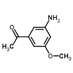 CAS#: 85276-72-8, 1-(3-Amino-5-methoxyphenyl)ethanone