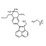 CAS#: 85283-88-1, 1-Ethyl-2-[1-(2-hydroxyethyl)-2,2,4-trimethyl-1,2,3,4-tetrahydro-6-quinolinyl]benzo[cd]indolium methyl sulfate