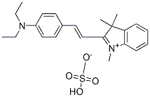 CAS#: 85283-95-0, 2-[2-[4-(Diethylamino)Phenyl]Vinyl]-1,3,3-Trimethyl-3H-Indolium Hydrogen Sulphate