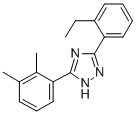 CAS 登录号：85303-84-0， 3-(2-乙基苯基)-5-(2,3-二甲苯基)-1H-1,2,4-三唑