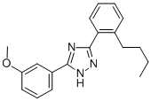 CAS#: 85303-89-5, 3-(2-Butylphenyl)-5-(3-Methoxyphenyl)-2H-1,2,4-Triazole