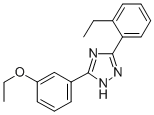 CAS#: 85303-98-6, 3-(2-Ethylphenyl)-5-(3-Ethoxyphenyl)-1H-1,2,4-Triazole