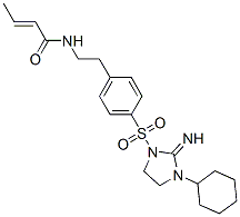 CAS#: 85337-29-7, 1-((4-(2-(Crotonylamino)Ethyl)Phenyl)Sulfonyl)-3-Cyclohexyl-2-Iminoimidazolidine