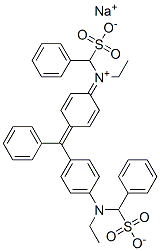CAS#: 85353-70-4, N-Ethyl-N-[4-[[4-[Ethyl[(Sulfophenyl)Methyl]Amino]Phenyl]Phenylmethylene]-2,5-Cyclohexadien-1-Ylidene]-alphaR-Sulfo-Benzenemethanaminium Inner Salt Sodium Salt
