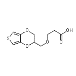 CAS#: 853799-71-0, 3-(2,3-Dihydrothieno[3,4-b][1,4]dioxin-2-ylmethoxy)propanoic acid