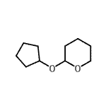 CAS#: 85382-33-8, 2-(Cyclopentyloxy)tetrahydro-2H-pyran