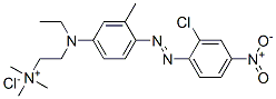 CAS#: 85392-24-1, [2-[[4-[(2-Chloro-4-Nitrophenyl)Azo]-3-Methylphenyl]Ethylamino]Ethyl]Trimethylammonium Chloride