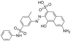CAS#: 85409-54-7, 6-Amino-3-[[5-Anilinosulphonyl-2-Methylphenyl]Azo]-4-Hydroxynaphthalene-2-Sulphonic Acid