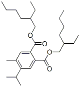 CAS 登录号:85409-66-1, 二(2-乙基己基) 4-(异丙基)-5-甲基邻苯二甲酸酯