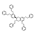 CAS#: 85443-49-8, (2R,3S)-3,5,7-Tris(benzyloxy)-2-[3,4-bis(benzyloxy)phenyl]chromane